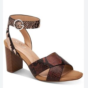 Alfani Faux Snakeskin Irinna Heels
